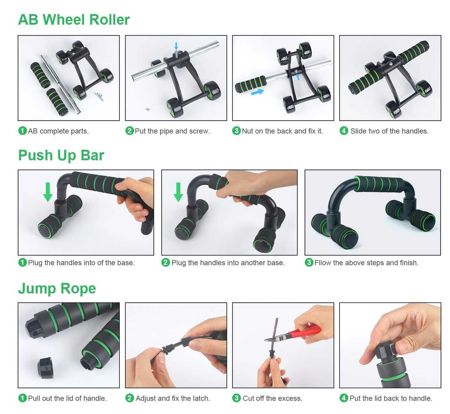 GlowMax™ 10-in-1 Fitness Kit - Ultimate Home Workout & Glow-Up Bundle (COMES WITH FREE GIFT BOX)