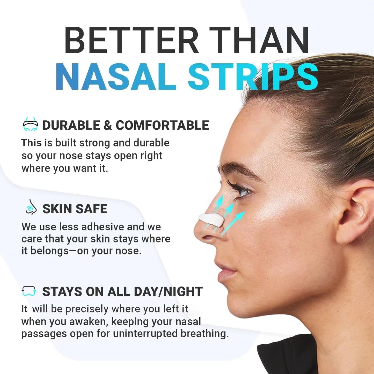 GlowMax™ MagNose - Breathe deeper. Sleep harder. Glow louder.